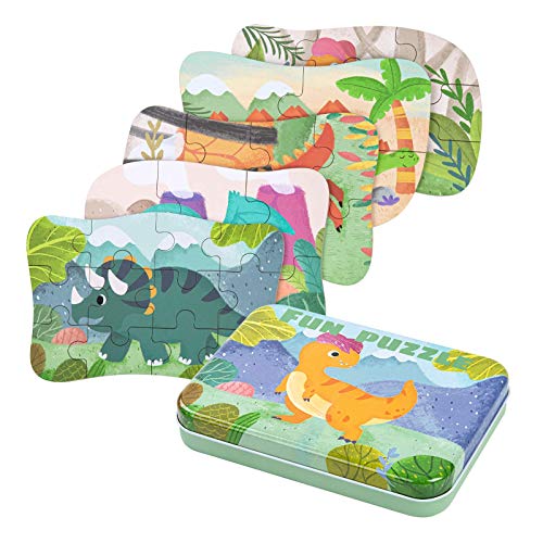 Puzzle Infantil BBLIKE Dinosaurio (Idade Mínima Recomendada: 3 anos) BBLIKE - Jogos - puzzle infantil, peças grandes, 3 anos, capacidade lógica, concentração, dinossauro