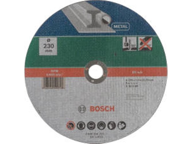 Acessório p/ Rebarbadora Angular BOSCH 2609256319 Bosch Home and Garden - Lâminas de serra - metal, azul, 23 cm