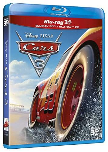 Cars 3 Blu-Ray 3D+2D (Edição em Espanhol) DISNEY / PIXAR - Dvds e vídeos - blu-ray, 3D, 2d, edição espanhola