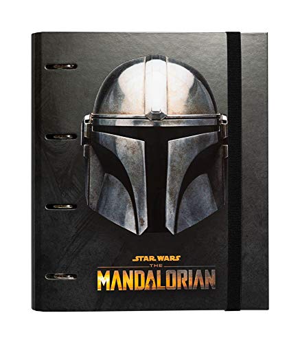 Dossier THE MANDALORIAN (A4 - 26.6x2cm - Vermelho) Grupo Erik - Pastas de arquivo - a4, 26.6x2cm, vermelho, laminada