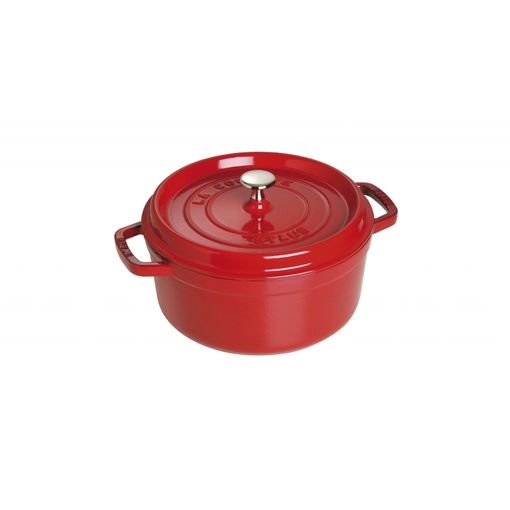Panela de Cozinha STAUD 1102606 | Vermelho STAUB - Fornos holandeses - vermelho, ferro fundido, 4 L