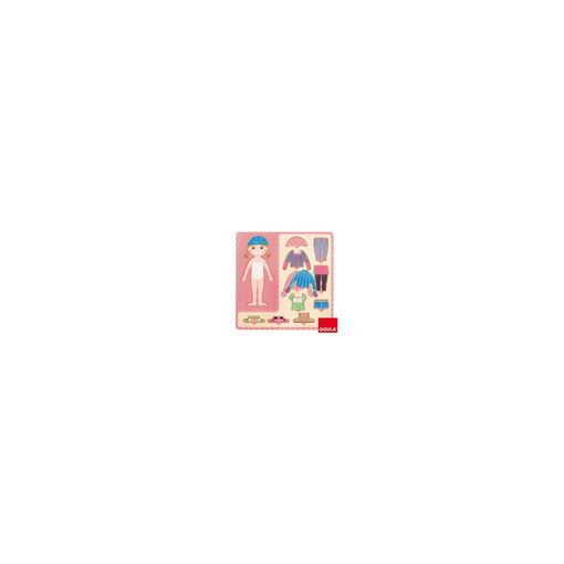 Puzzle DISET 53108 (Idade Mínima Recomendada: 3 anos) Goula - Quebra-cabeças de madeira e com pinos - puzzle, 10 peças, madeira, crianças