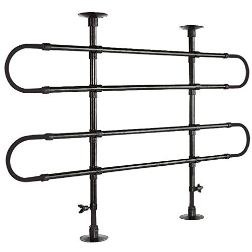 Barreira para Animais de Estimação ANIMA 2Pcs Aucune - Sistemas de contenção de animais de estimação - 2 peças, poliéster, preto