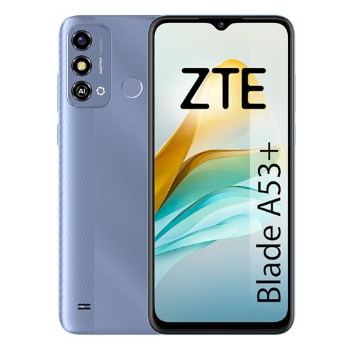 Smartphone ZTE Blade A53 (6.52'' - 2 GB - 64 GB - Azul) ZTE - Telemóveis - 6.52 polegadas, 2 GB, 64 gb, azul