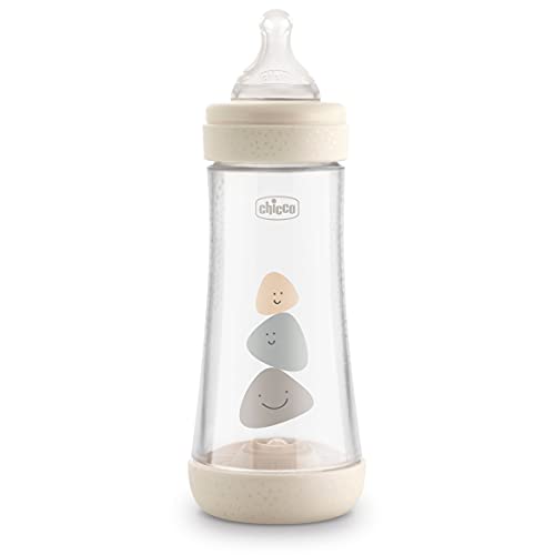 Chicco Perfect 5 300 Ml 0-6M 1 Peça(s) (Recondicionado Como Novo) Artsana Italia - Biberões - 300 ml, silicone, branco, azul, rosa