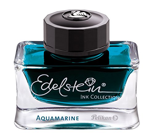 Tinteiro PELIKAN Edelstahl-ink aquamarine Pelikan - Cartuchos de toner e jato de tinta - aquamarine, petrolina, azul, 4 ml