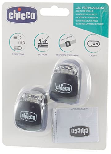 Luzes Led Desmontáveis Para Carrinho De Bebé CHICCO Chicco - Móveis para bebês e crianças pequenas - led, desmontáveis, compatível com todos os carrinhos