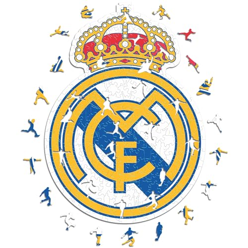Puzzle ICONIC Real Madrid (Idade Mínima Recomendada: 12 anos) Iconic Puzzles - Jogos - madeira, puzzle, Real Madrid, 50 peças