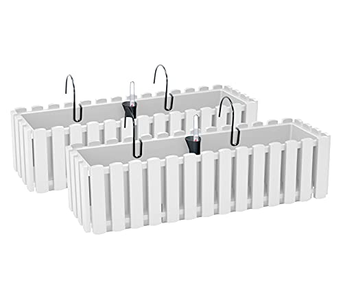 Suporte de Plantas PAFEN 2x (Branco - Aço) PAFEN - Móveis de exterior - suporte, plantas, pafen, aço