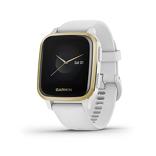 Relógio Desportivo GARMIN Venu SQ (Bluetooth - Até 6 dias de autonomia - Branco) Garmin - Monitores de atividade - bluetooth, 6 dias, desportivo, branco