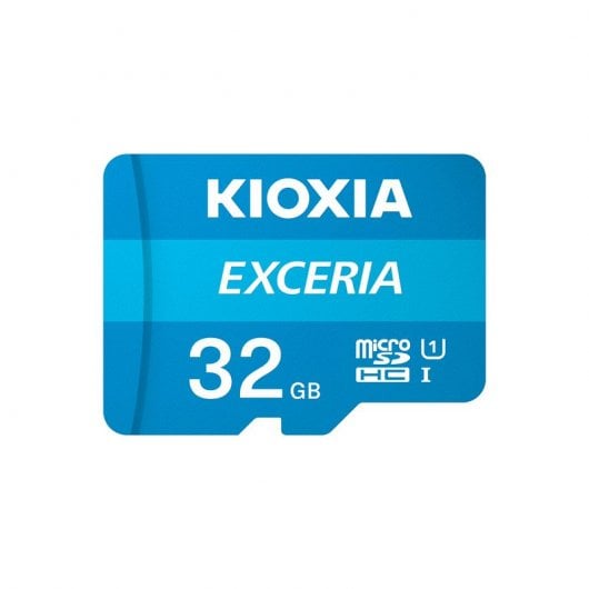 Cartão de Memória MicroSDHC KIOXIA Exceria Class 10 UHS-I - 32GB KIOXIA - Cartões de memória flash - 32 GB, MicroSDHC, Classe 10, uhs-i