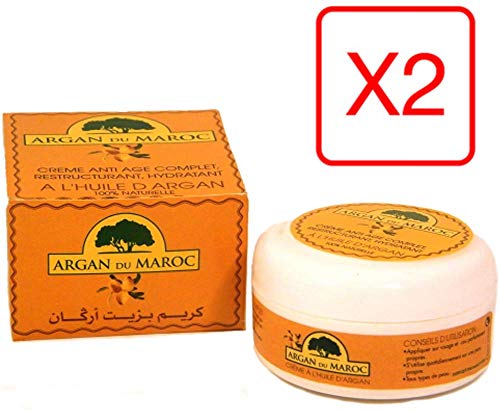 Creme de Rosto ARGAN OIL (100 ml) (Recondicionamento) Argan du maroc - Banho e corpo - creme, rosto, argan oil, 100 ml, recon