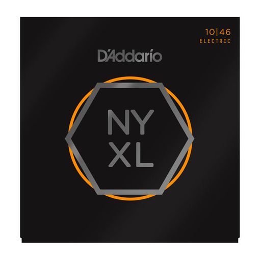 D'Addario Nxt Strings For Electric Guitars 10-46 D'Addario - Acessórios para guitarra - cordas eléctricas, aço carbono alto, resistência sem precedentes, estabilidade afinagem