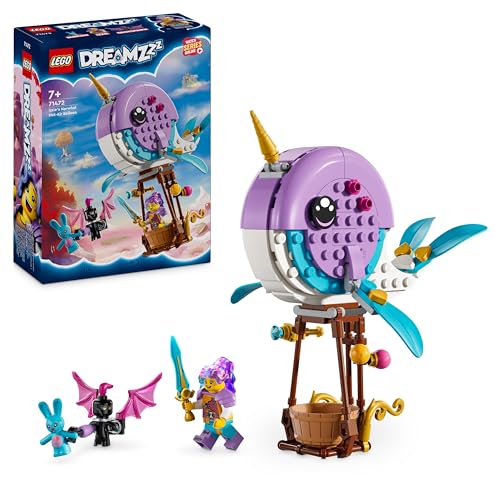 LEGO Dreamzzz 71472 Balão de Ar Quente Narval da Izzie (Jogos de Construção) LEGO - Blocos de encaixe - balão, ar quente, narval, jogos de construção