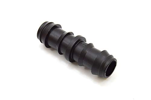 Tubo de mangueira para jardim S&M 12mm - 10 unidades (Jardinagem) S&M - Acessórios e válvulas para mangueira de jardim - 12 mm, 1 m, preto, verde