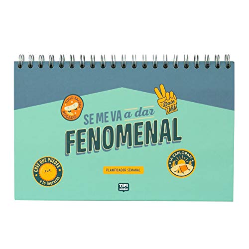 Planificador Semanal 2024 - Se Me Va A Dar Fenomenal (Recondicionado Como Novo) Tipi Studio - Calendários, organizadores e planejadores - planificador semanal, 2024, recondicionado
