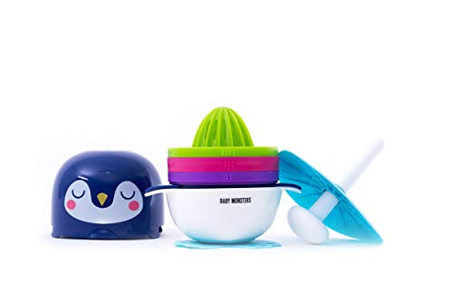 Conjunto de Cozinha para Bebé I-COOK Penguin Baby Monsters - Canecas - 5 peças, plástico resistente, design moderno, ergonómicas