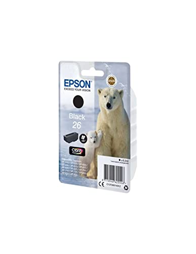 Tinteiro EPSON CT-2601 - C13T26014010 Preto Epson - Cartuchos de toner e jato de tinta - preto, epson