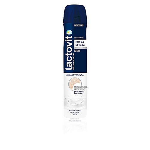 Desodorizante Lactovit Man Extra Spray 48H 200 Ml LACTO Lactovit - Desodorizantes e antitranspirantes - 48h, 200 ml, naturais