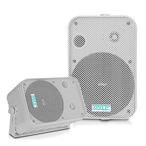 Colunas High Power PYLE PDWR50W (500 W - Branco) PYLE - Alto-falantes marinhos - 500 W, branco, resistente à água