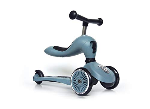 Trotinete Elétrica SCOOT AND RIDE Highwaykick One EUROPLAY - Patinetes elétricos - rodas de injeção, motor silencioso, 15 km/h, sistema de segurança
