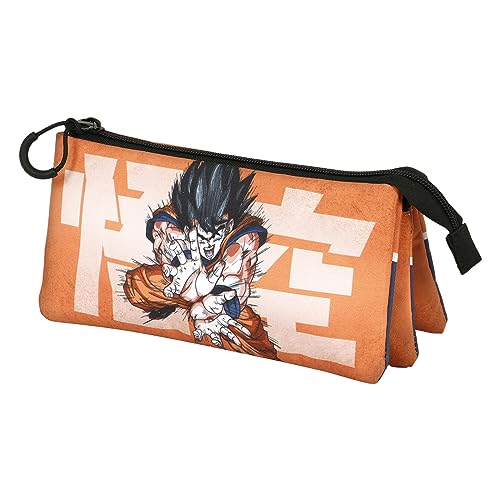 Bolsa de Ombro TRIPLE FAN Dragon Ball Triple Fan (Laranja) KARACTERMANIA - Organizadores de mesa - bolsa, ombro, triple fan, dragon ball, portátil