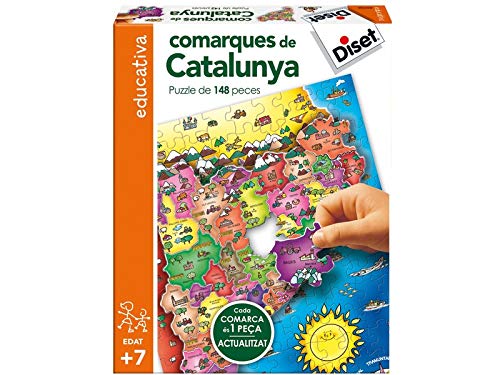 Livro NOU Comarques De Catalunya de Jordi Vidal (Espanhol) Diset - Livros - comarques, catalunya, geográficas, cultura, natura