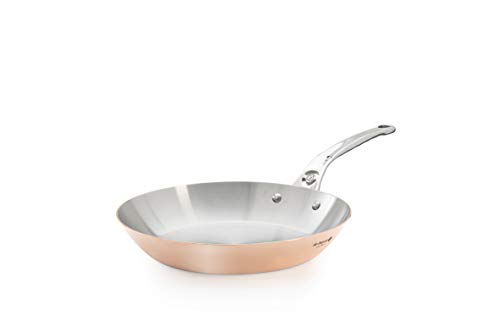 Frigideira Redonda Indução Prima Matera Cobre 28Cm Laranja e Cinza De Buyer DE BUYER - Utensílios de cozinha - indução, cobre, 28cm, laranja, cinzento