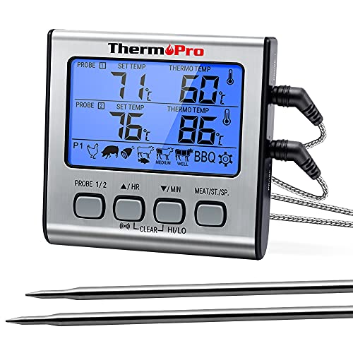 Termómetro de Cozinha Thermopro TP17 | Preto ThermoPro - Termômetros de cozinha - termómetro, cozinha, preto