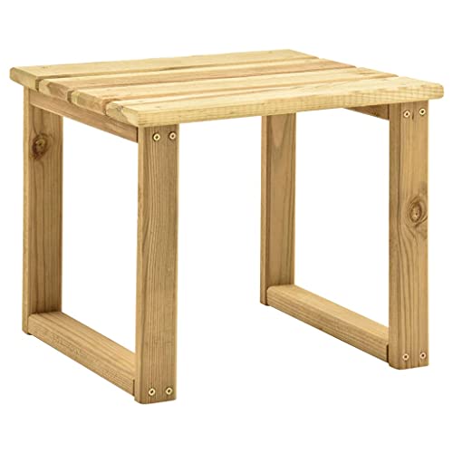 Mesa de Exterior VidaXL | 30 x 30 x 26 cm - Madeira de Pinho vidaXL - Móveis de exterior - exterior, madeira de pinho, 30x30x26cm