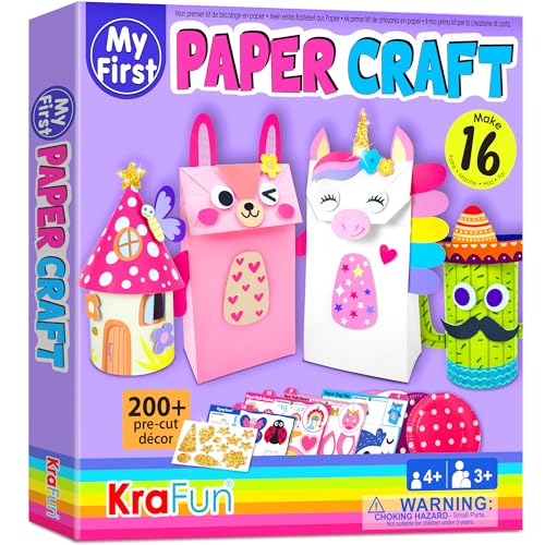 Kit de Artesanato Krafun My First Unicorn Rabbit KRAFUN - Papel de arte e artesanato - artesanato, manualidades, kits, projeto fácil