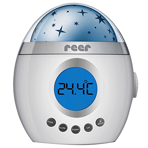 Luz de Presença para Bebé REER MyMagicStarLight Reer - Máquinas de ruído branco - luz da presença, bebés, sons naturais, 10 canções clássicas, led azul