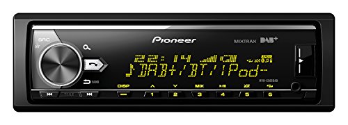 Autorrádio Multimédia PIONEER MVH-X580DAB Pioneer - Aparelhos de áudio e vídeo para veículos e sistemas de painel - 4 x 50W, bluetooth, leitor mp3, display LCD