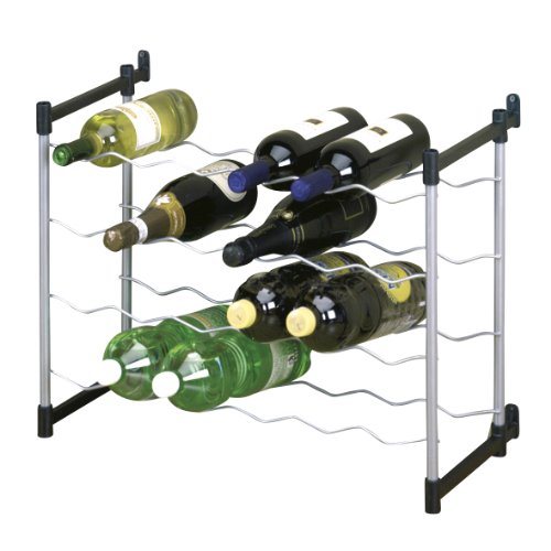 Porta-Garrafas METALTEX Cabernet (Aço - Preto) Metaltex - Suportes para vinhos - cabernet, aço, preto