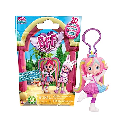 Porta-Chaves Bebes Chorando Bff (Idade Mínima Recomendada: 3 anos) IMC Toys - Brinquedos - divertido, coloridos, gancho, corrente