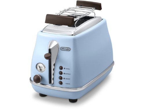 Torradeira DELONGHI CTOV 2103.AZ (2 fatias - 900 W) DELONGHI - Torradeiras - 900 W, 2 fatias, azul