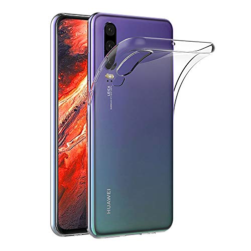 Capa Huawei P30 AICEK Silicone Transparente AICEK - Capas para telemóveis - silicone, transparente, huawei p30