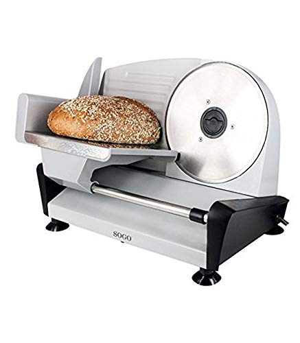 Máquina de Corte em Fatias SOGO CFI-SS-921 SOGO - Eletrodomésticos de cozinha - fatias, 1,6 mm, aço inoxidável, regulação