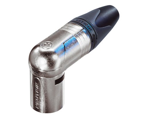 Conector XLR NEUTRIK NTR-NC3MRX-BLACK-SILVER Neutrik - Adaptadores de cabos de áudio e vídeo - xlr, microfone, 3 polos, preto