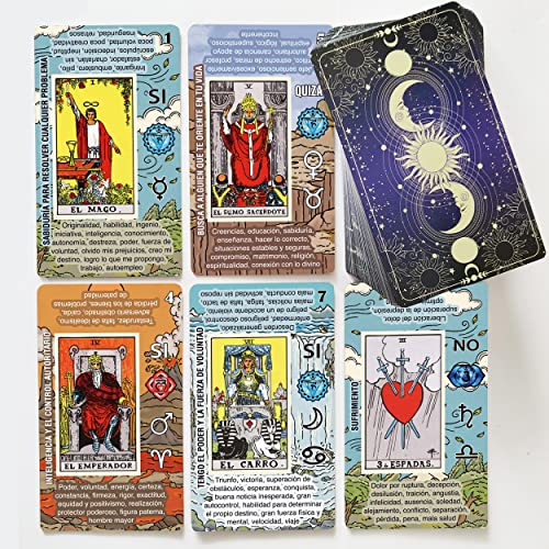 Cartas De Tarô TARIOTIKA 25 Cartas (Idade Mínima Recomendada: 6 anos) GLOBAL WEB ENTERPRISE LLC - Livros - 25 cartas, idade mínima 6 anos