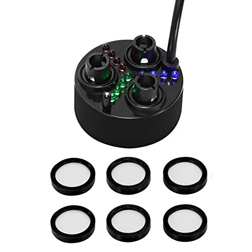 Máquina de Nebulizar para Peixes MXMOONANT 3 Cabeças Mxmoonant - Umidificadores - nebulizador, peixes, 3 cabeças, plástico