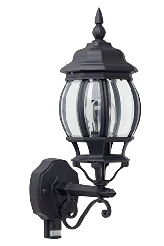 Candeeiro Exterior de Parede EGLO Istra Preto 600 mm Brilliant - Luminárias Decorativas - exterior, parede, 600 mm