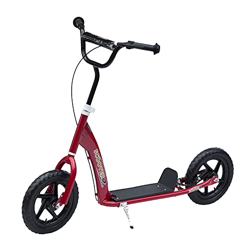 Trotinete Infantil HOMCOM com Roda Grande (Idade Mínima: 5 Anos) SPANISH AOSOM - Suportes para bicicletas para veículos - 5 anos, rodas grandes, antideslizante, ajustável
