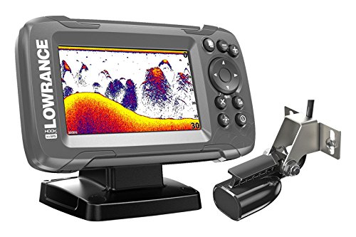 Localizador de Peixe LOWRANCE Hook2 4X (Preto) Lowrance - Localizadores de peixes - cartão microsd, navegação HD, sensor velocidade, transmissor NMEA
