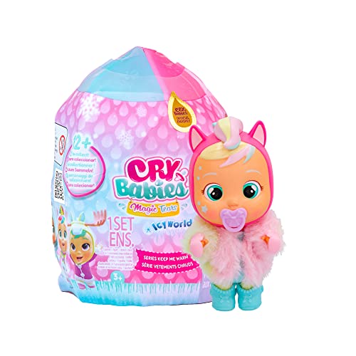 Boneca CRY BABIES Cry Babies Lm Icy World S. Keep Me Warm (Idade Mínima Recomendada: 3 anos) IMC Toys - Bonecas - cry babies, icy world, keep me warm, idade mínima recomendada