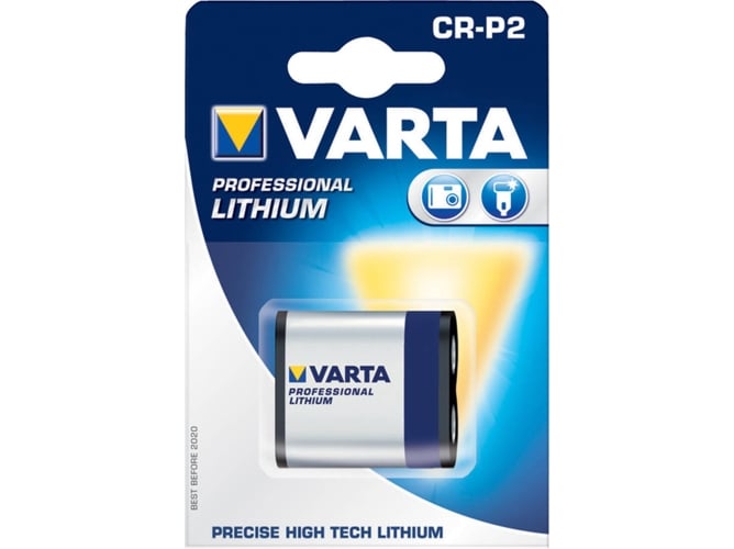 Pilhas Não Recarregáveis VARTA CR-P2 (3 unidades) Varta - Baterias de uso geral - não recarregáveis, 3 unidades, aparelhos domésticos