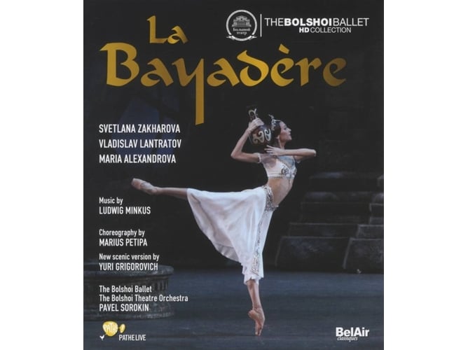 Bolshoi Ballet - La Bayadere (Edição em Espanhol) Bel Air Classiques - Dvds e vídeos - bolshoi ballet, la bayadere, edição em espanhol