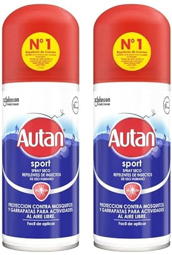 Autan Repelente Multi Insecto Deportivo Resistente Al Sudor 2 X 100 Ml Imprex Europe HPC - Repelente de insetos para a pele - repelente, multi insectos, desportivo, resistente ao suor