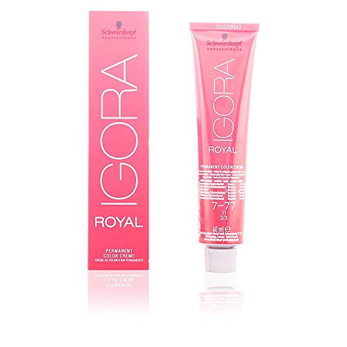 Cuidados Especiais SCHWARZKOPF Igora Royal Absolut 7-77 60 ml Schwarzkopf - Coloração de cabelo - absoluto, 60 ml, unissexo
