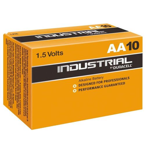 Pilha Recarregável DURACELL AA LR06 (1.5 V) Duracell - Baterias de uso geral - alcalino, 1.5 V, aa, 10 unidades